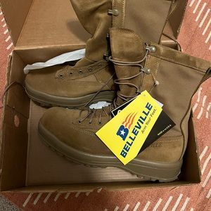 Mens Belleville Gore-Tex Combat Style Laceup Boots